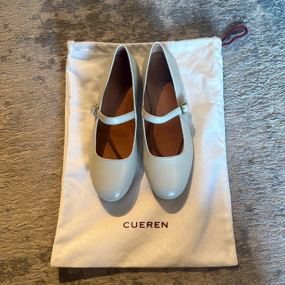Cueren mint green Mary Jane ballet flats - size US 8 women’s - NEVER WORN